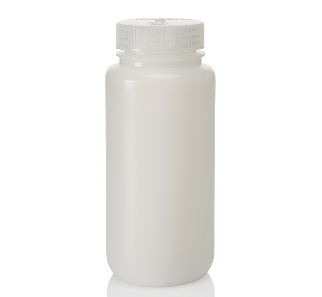 [Thermo Nalgene] 2104-0016 / 500mL Nalgene Wide-Mouth Lab Quality HDPE Bottle